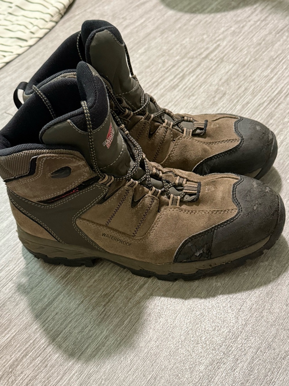 Red wing hiking/work waterproof boots